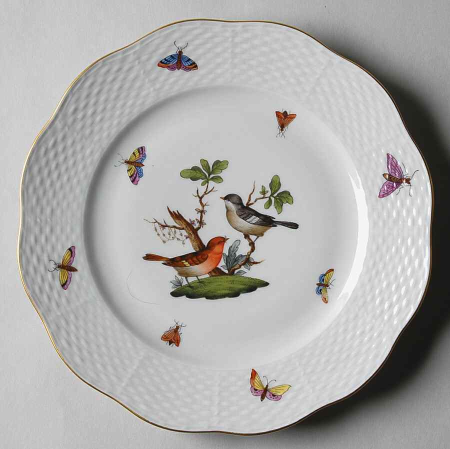 Rothschild Bird (RO) Salad Plate by Herend-1