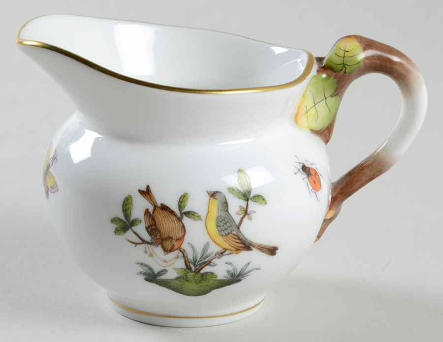 Rothschild Bird (RO) Creamer by Herend-1