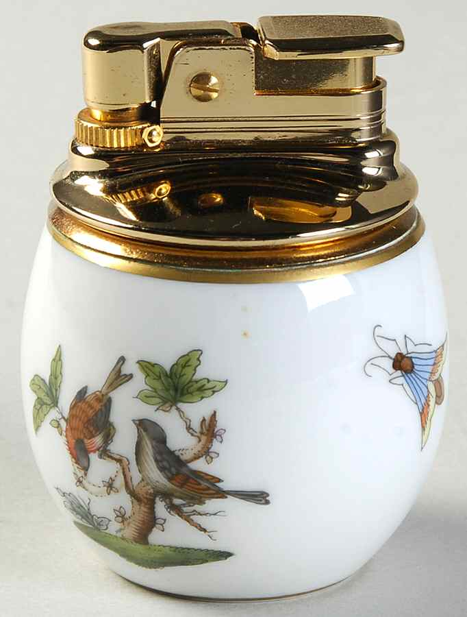 Rothschild Bird (RO) Cigarette Lighter by Herend-1