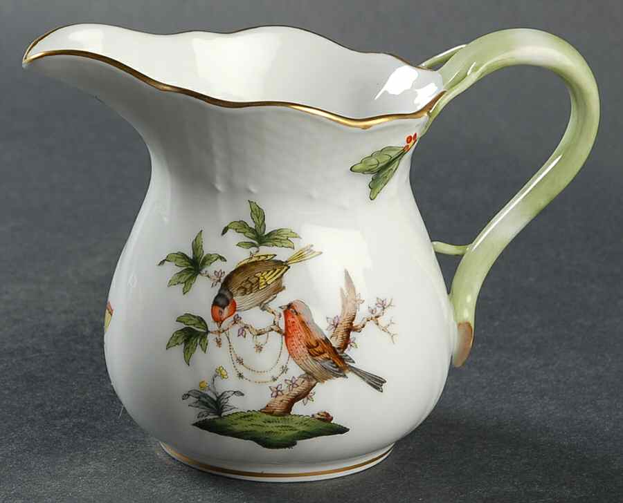 Rothschild Bird (RO) Creamer by Herend-1