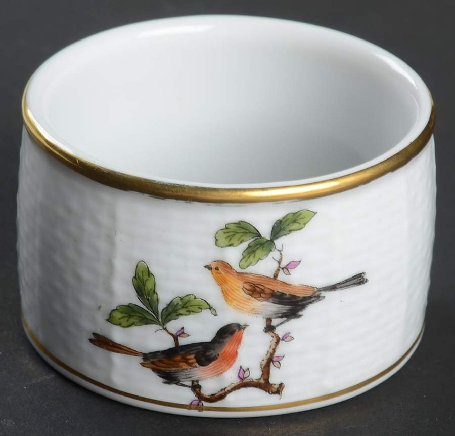 Rothschild Bird (RO) Napkin Ring by Herend-1