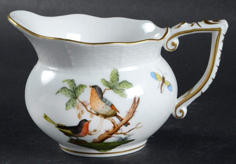 Rothschild Bird (RO) Creamer by Herend-1