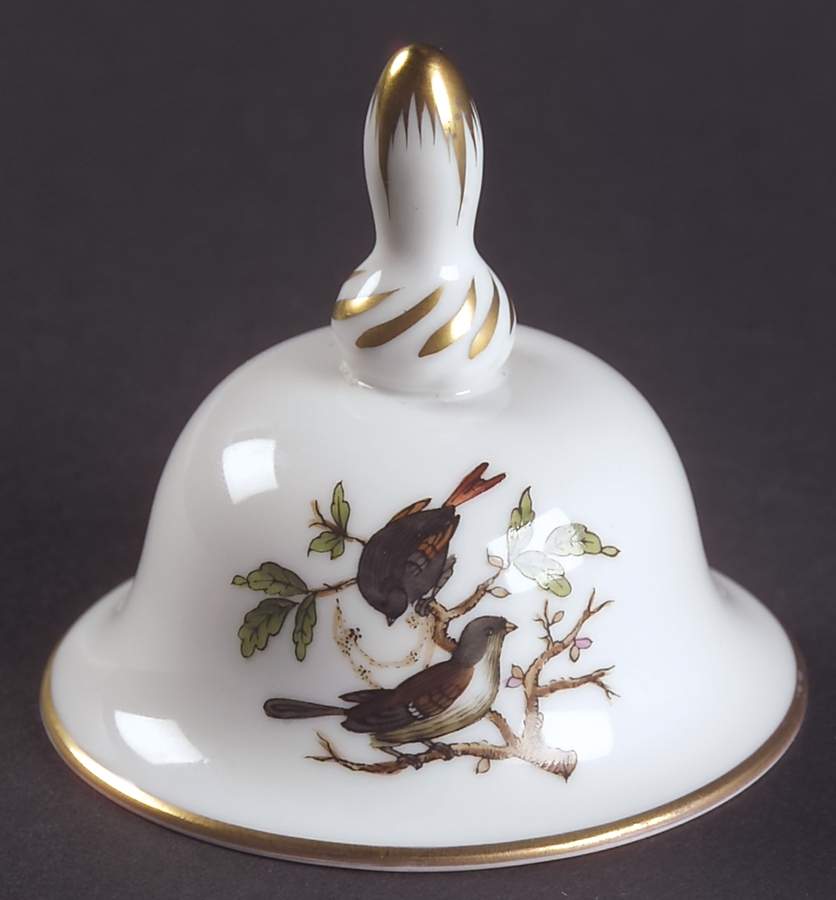 Rothschild Bird (RO) 2" Bell by Herend-1