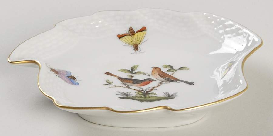 Rothschild Bird (RO) 4" Ashtray by Herend-1