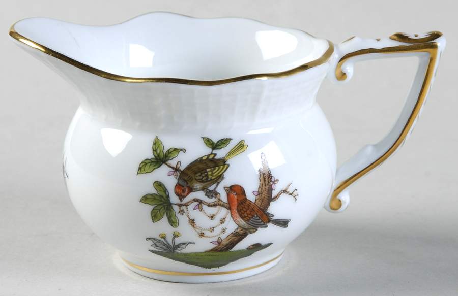 Rothschild Bird (RO) Individual Creamer by Herend-1