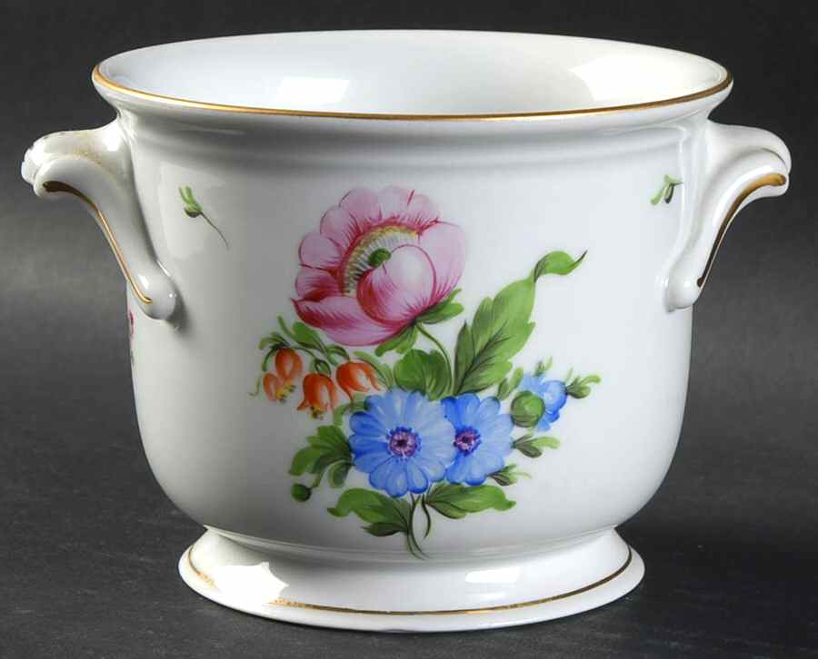 Saxonian Boquet (Bs) 3" Cachepot by Herend-1