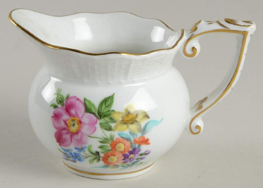 Saxonian Boquet (Bs) Mini Creamer by Herend-1