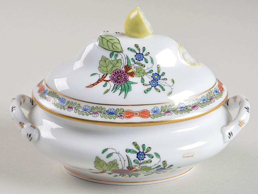 Windsor Garden (Fdm) Mini Tureen & Lid by Herend-1