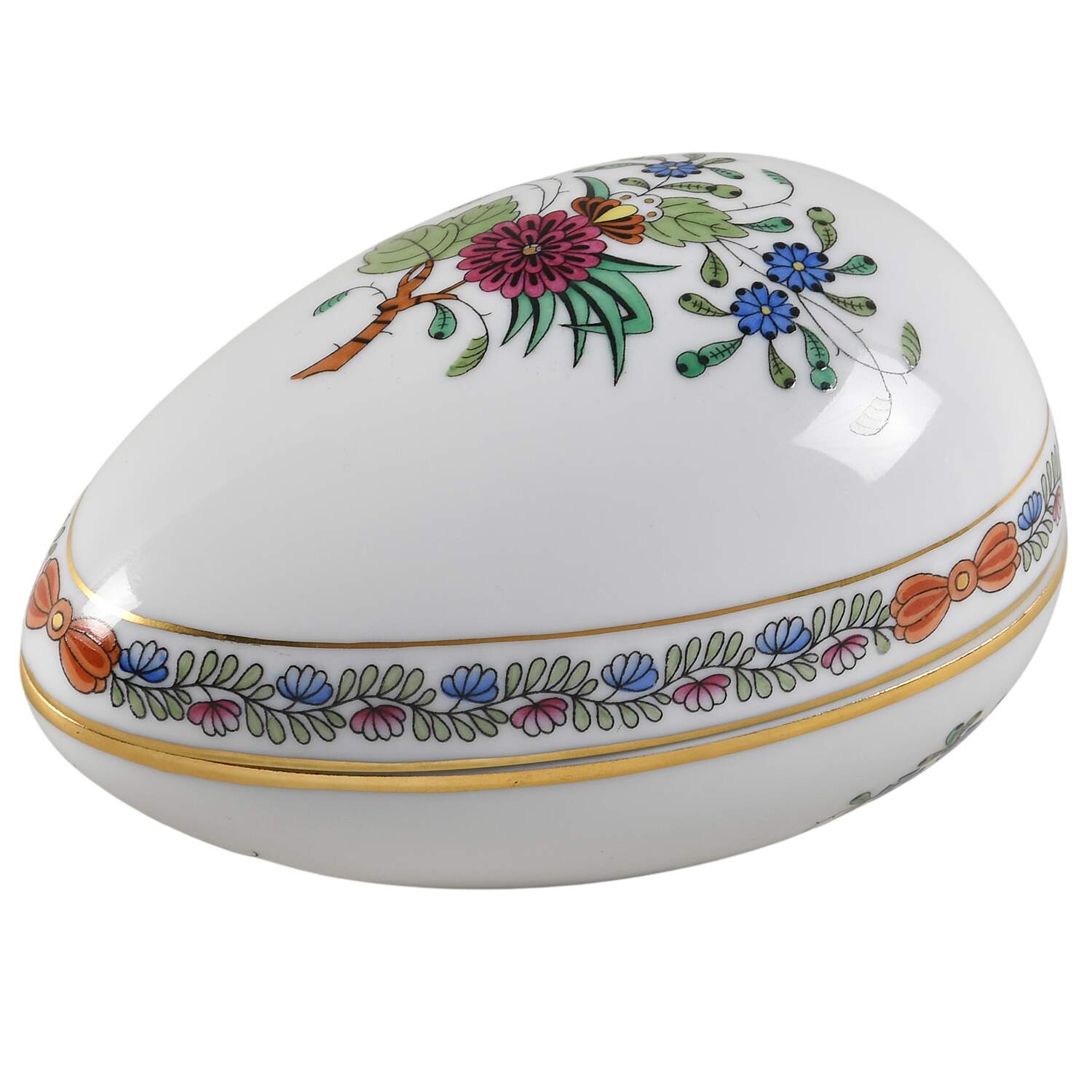 Windsor Garden (Fdm) Small Egg Bon Bon & Lid by Herend-1