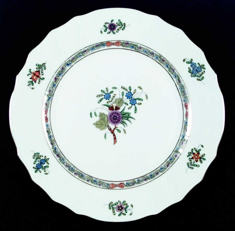 Windsor Garden (Fdm) Dinner Plate by Herend-1
