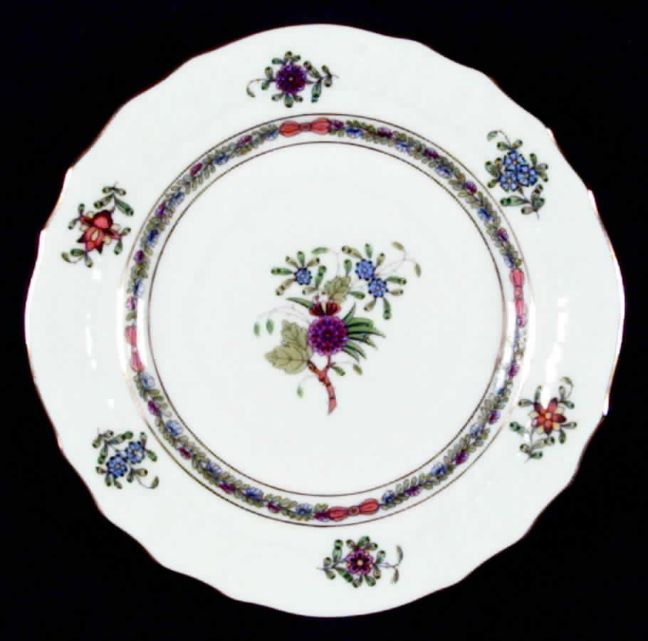 Windsor Garden (Fdm) Bread & Butter Plate by Herend-1