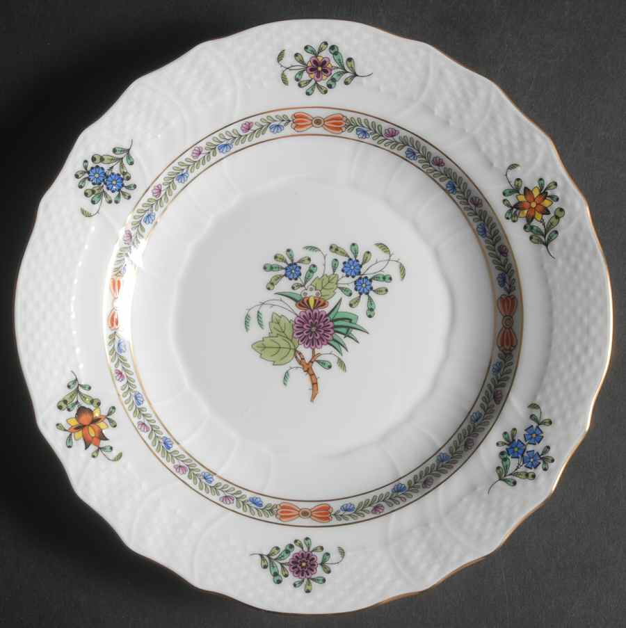 Windsor Garden (Fdm) Salad Plate by Herend-1