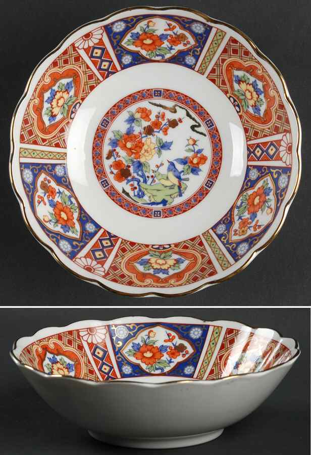 Imari Coupe Cereal Bowl by Heygill-1