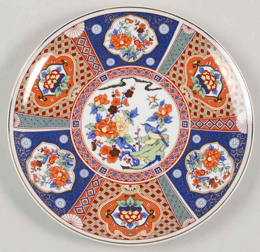 Imari Dinner Plate by Heygill-1