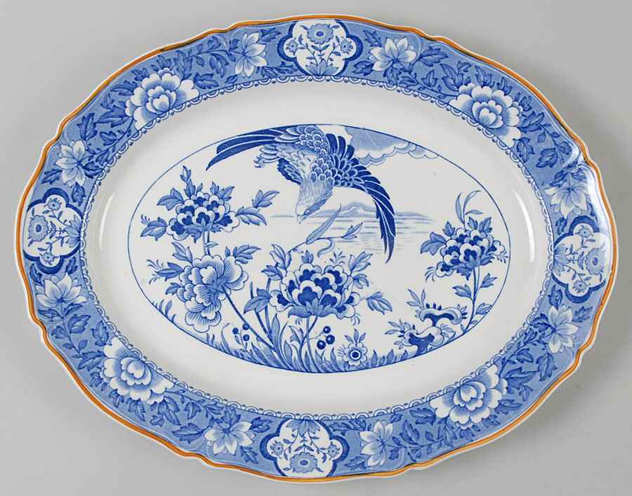 Aquila 14" Oval Serving Platter by Hales, Hancock & Godwin-1