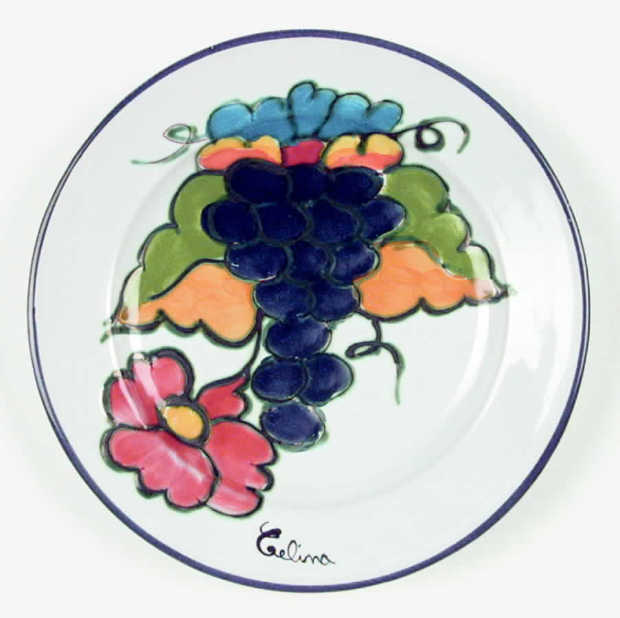 Celina Dinner Plate by Himark-1
