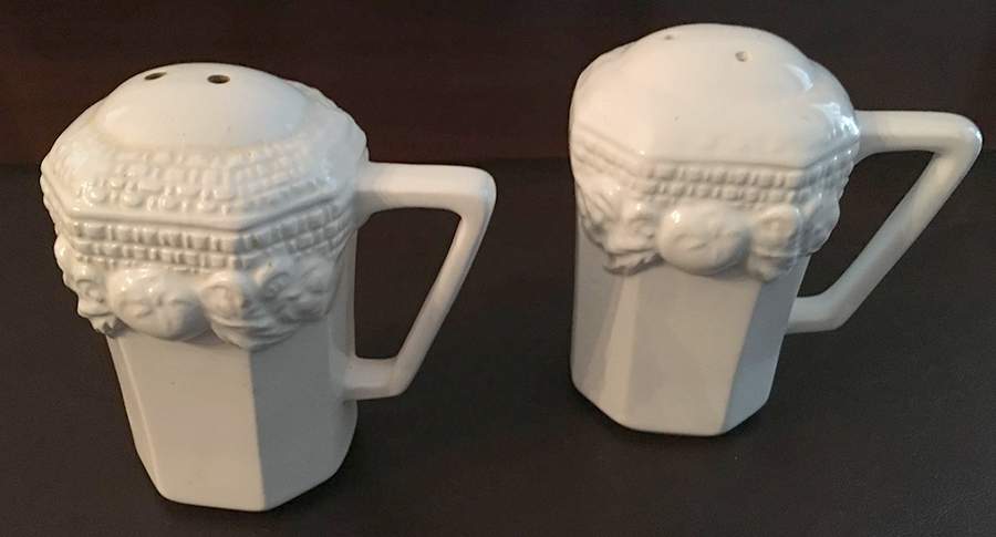 Harvest Weave Salt & Pepper Set by Himark-1