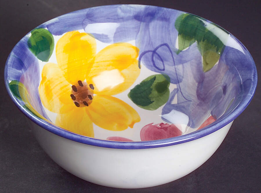 Indigo 6" All Purpose Bowl by Himark-1