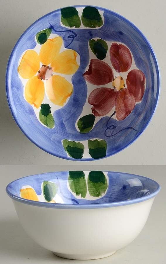 Indigo 5" All Purpose Bowl by Himark-1
