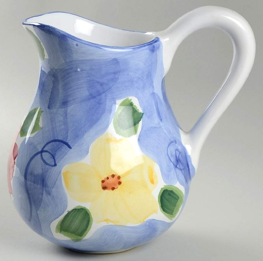 Indigo 64 Oz Pitcher by Himark-1