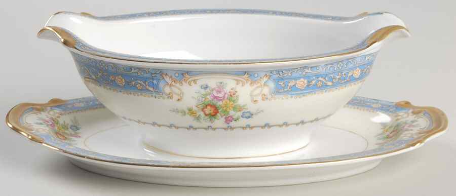 HIN3 Gravy Boat with Attached Underplate by The Hinode-1