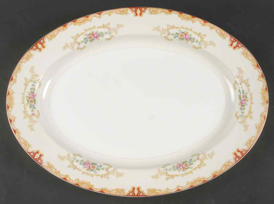 HIN4 16" Oval Serving Platter by The Hinode-1