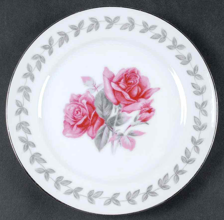 American Rose Salad Plate by Hira China-1