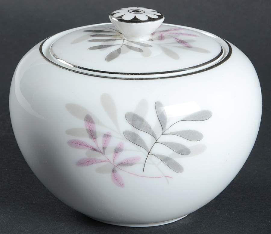 Avon Sugar Bowl & Lid by Hira China-1