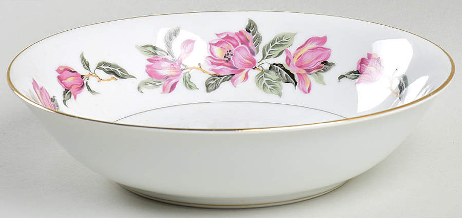 Carolina Tulip 8" Round Vegetable Bowl by Hira China-1
