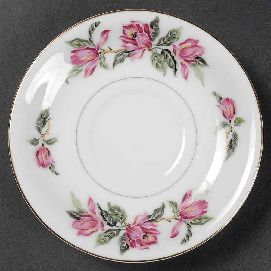 Carolina Tulip Saucer by Hira China-1