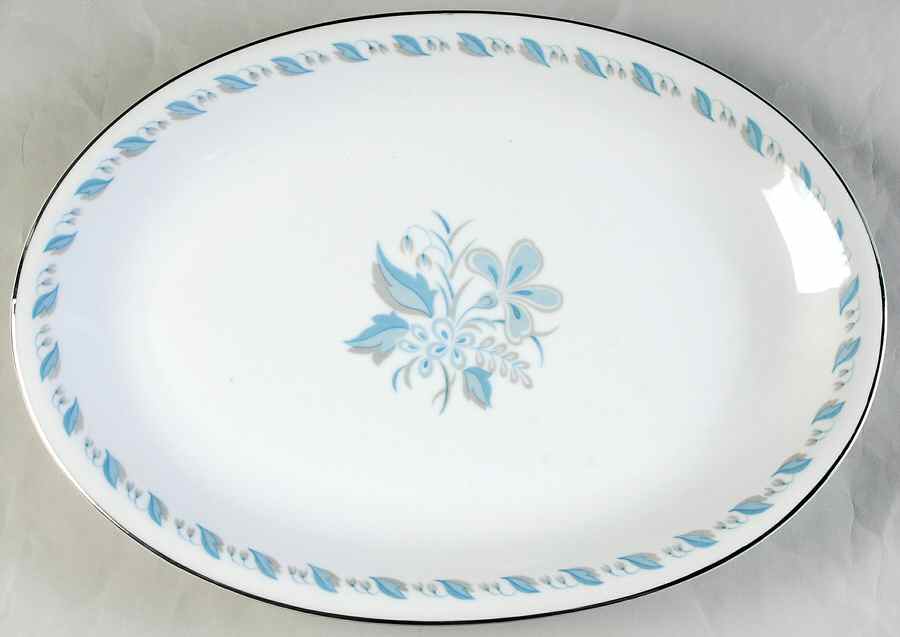 Claremont 16" Oval Serving Platter by Hira China-1