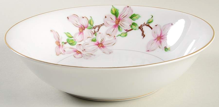 Dogwood 8" Round Vegetable Bowl by Hira China-1