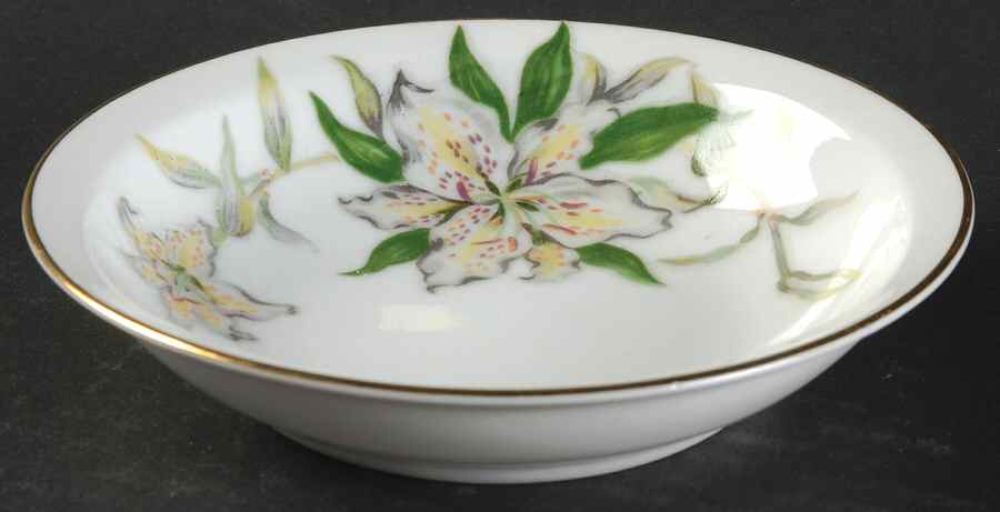 Fairbank Rim Fruit/Dessert (Sauce) Bowl by Hira China-1