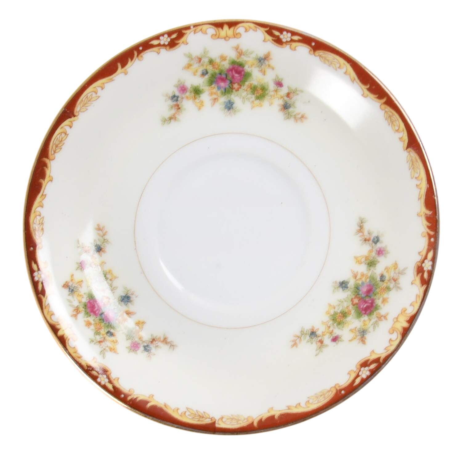 Forget Me Not Saucer by Hira China-1