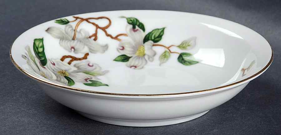 Geneva Rim Fruit/Dessert (Sauce) Bowl by Hira China-1