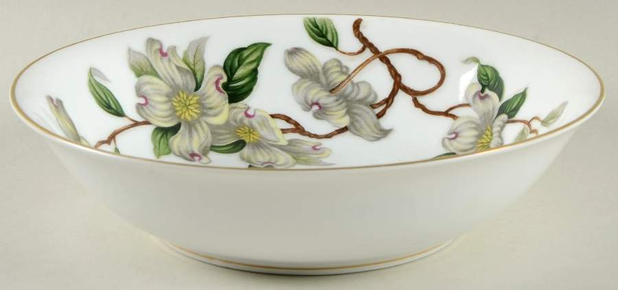 Geneva 8" Round Vegetable Bowl by Hira China-1