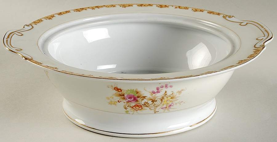 HIR16 Round Vegetable No Lid by Hira China-1