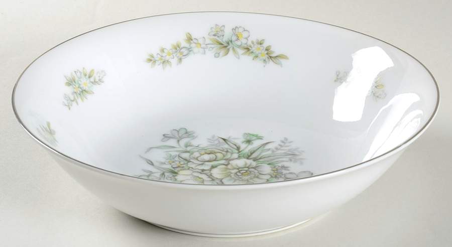 Jeanette 8" Round Vegetable Bowl by Hira China-1