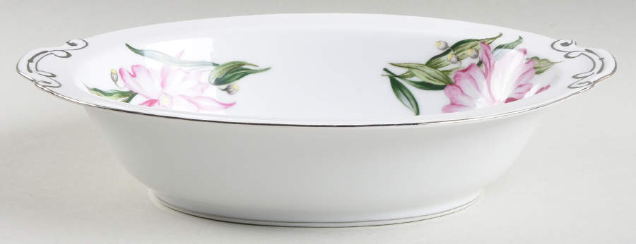 Montclair 10" Oval Vegetable Bowl by Hira China-1