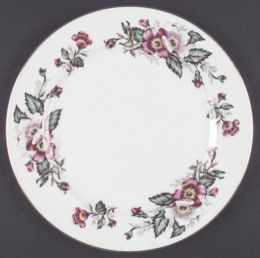 Prairie Rose Dinner Plate by Hira China-1