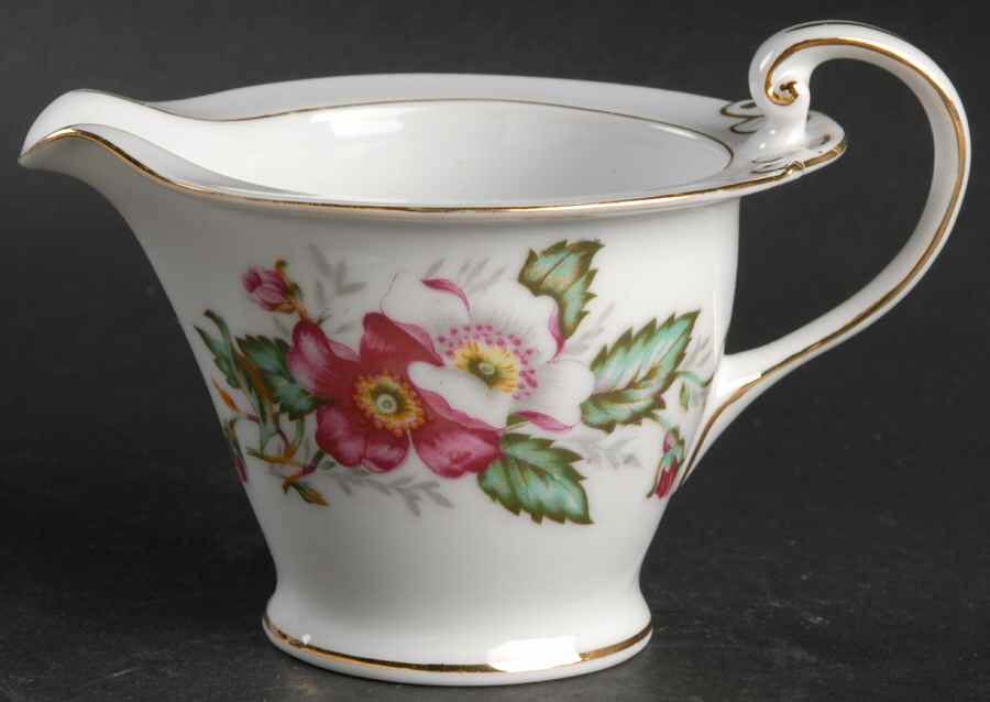 Prairie Rose Creamer by Hira China-1