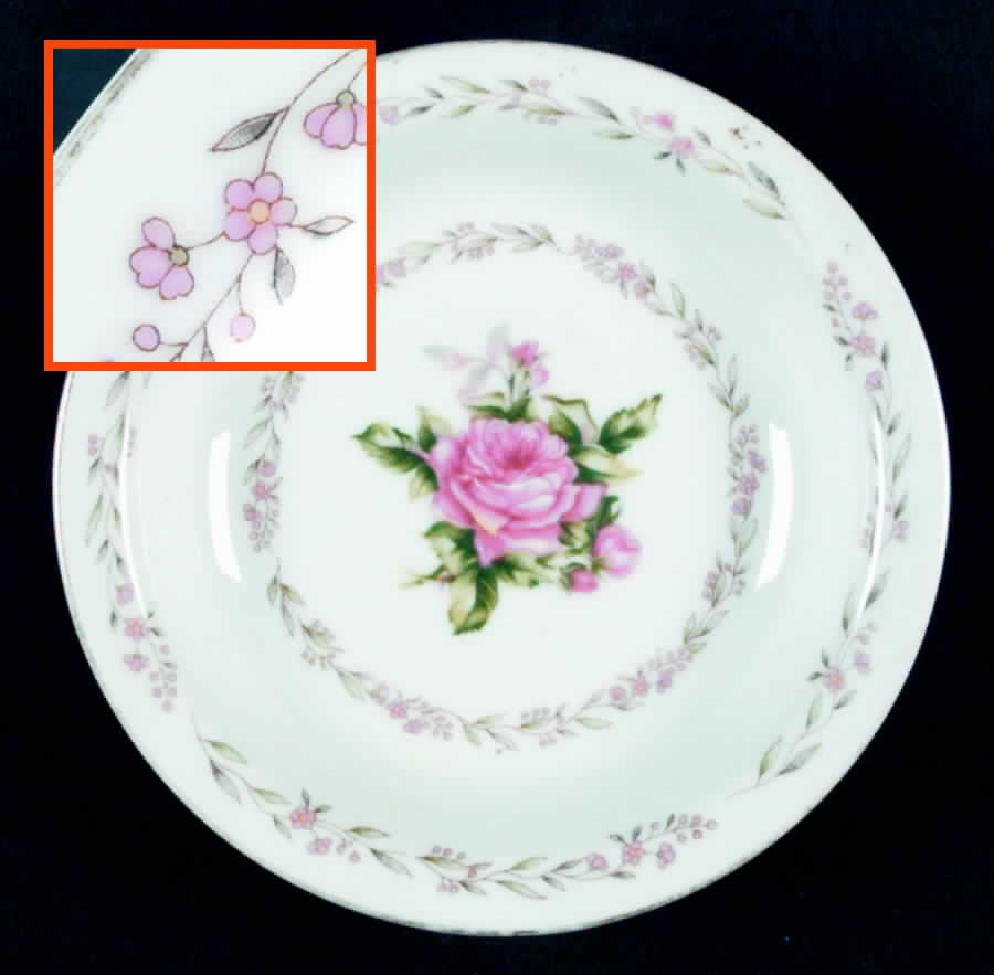 Ridgewood Rim Soup Bowl by Hira China-1