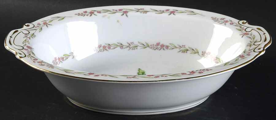 Ridgewood 10" Oval Vegetable Bowl by Hira China-1