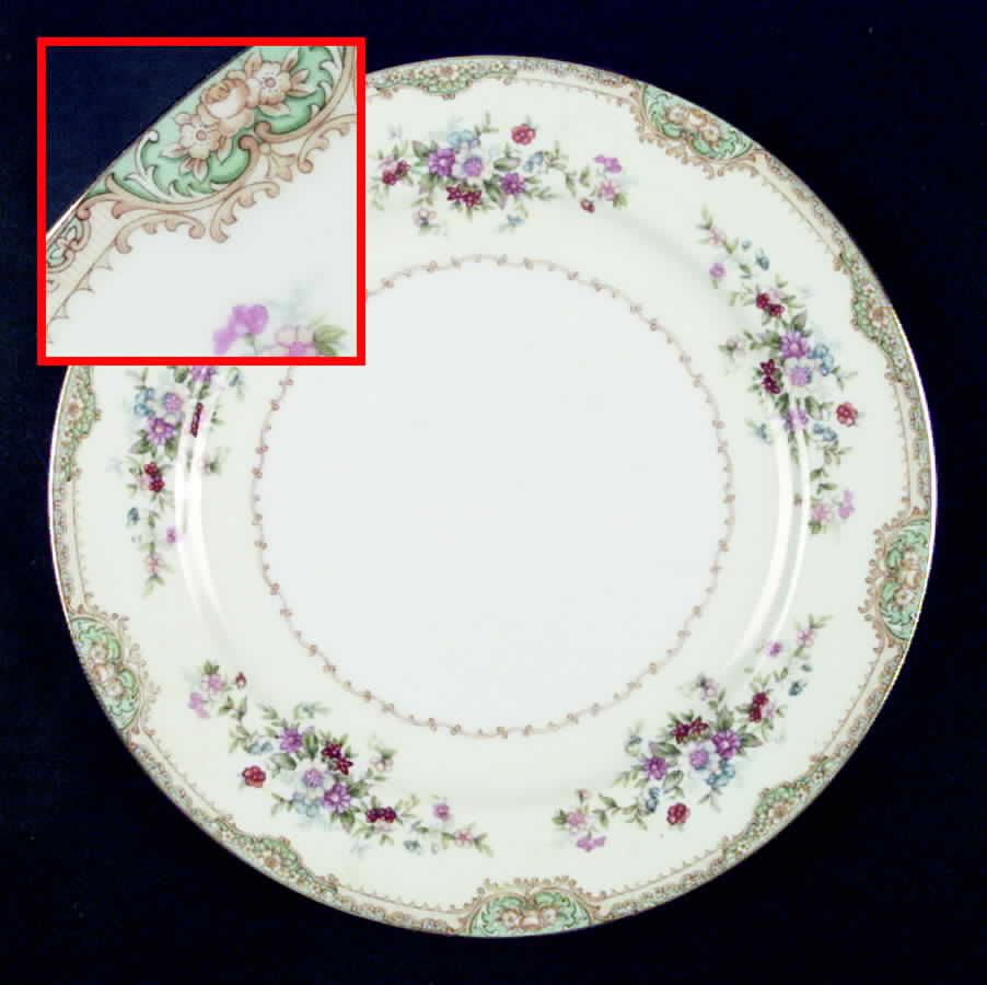Springtime Dinner Plate by Hira China-1