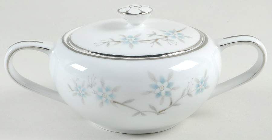 Spring Time Sugar Bowl & Lid by Hira China-1