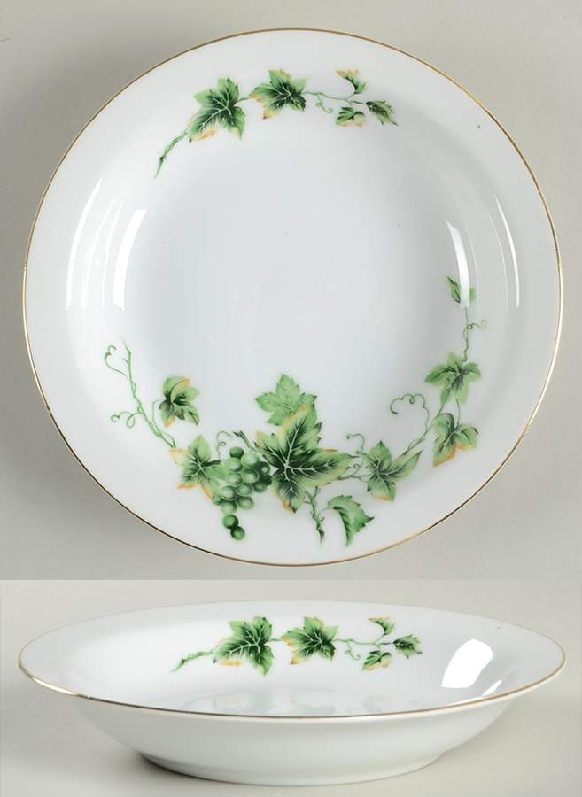 Virginia Rim Soup Bowl by Hira China-1