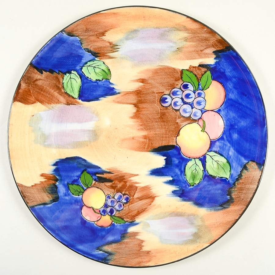 Autumn Cake Plate by Hollinshead & Kirkham-1