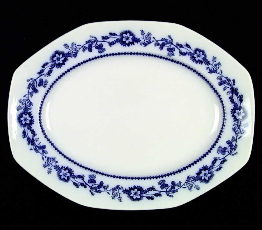 Canterbury 12" Oval Serving Platter by Hollinshead & Kirkham-1