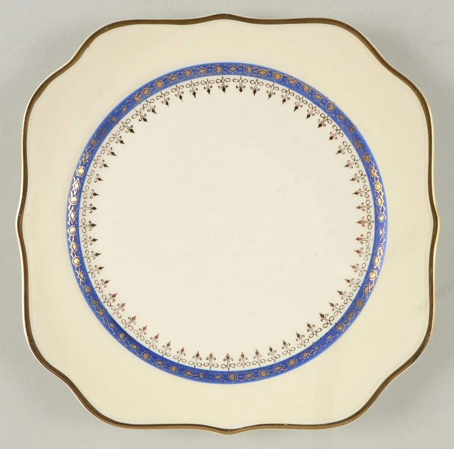 Admiral Square Salad Plate by Homer Laughlin -1