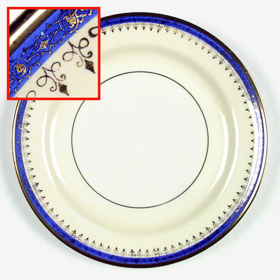 Admiral Dinner Plate by Homer Laughlin -1